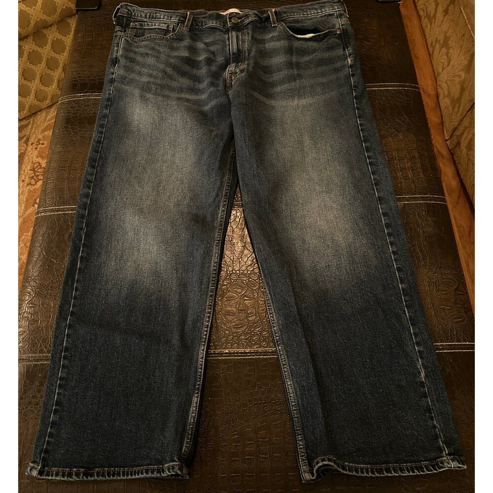 Levi Strauss Men's Jeans Size 42x33 Signature Loose Fit Flex Vintage Inspired